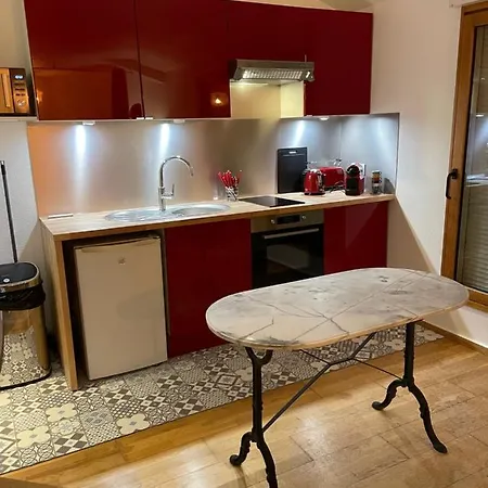 Апартаменты Grand Studio, Belle Terrasse Avec Vue Нант