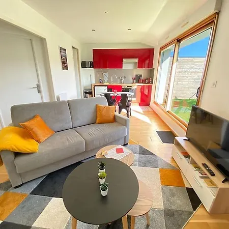 Appartement Grand Studio, Belle Terrasse Avec Vue Nantes